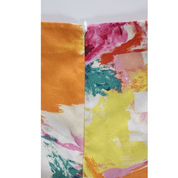 Kate Spade Saturday Watercolor High Waisted Shorts Size 8 - Picture 8 of 8